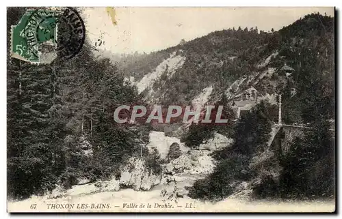 Cartes postales Thonon les Bains Vallee de la Drance