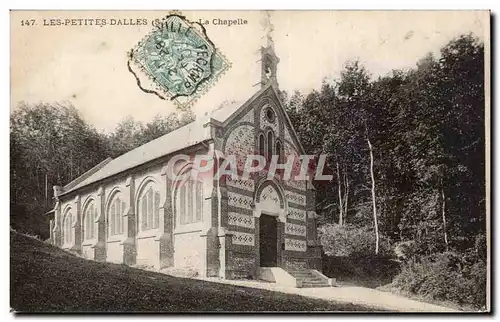 Cartes postales Les petites dalles La chapelle