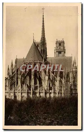 Cartes postales Orleans Abside de la cathedrale Sainte Croix