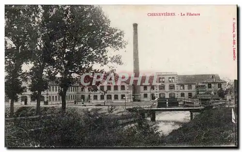 Cartes postales Chenevieres La filature