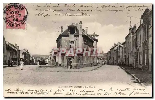 Cartes postales Saint Ouen l'aumone La Girafe