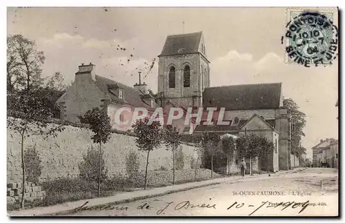 Cartes postales St ouen l'aumone L'eglise