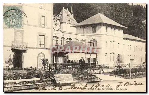 Cartes postales Bagnoles de l'orne La buvette