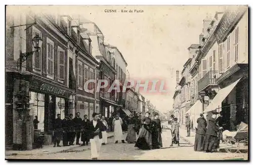 Cartes postales Cosne Rue de Paris