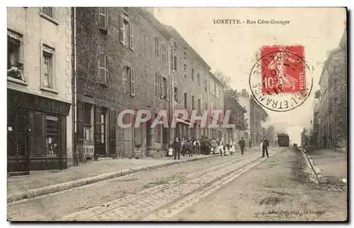 Cartes postales Lorette Rue Cote Granger