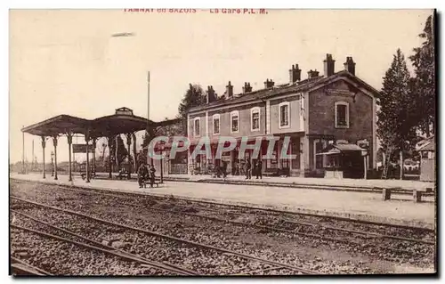 Cartes postales Tamnay en Bazois La gare PLM