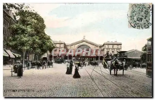 Cartes postales Paris La gare de l&#39Est