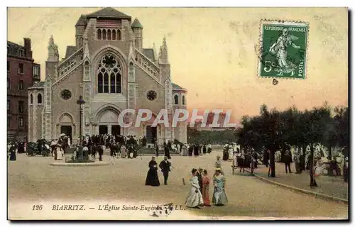 Cartes postales Biarritz L&#39eglise Saint Eugenie