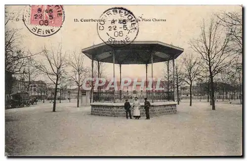 Cartes postales Courbevoie Le kiosque de la place Charras