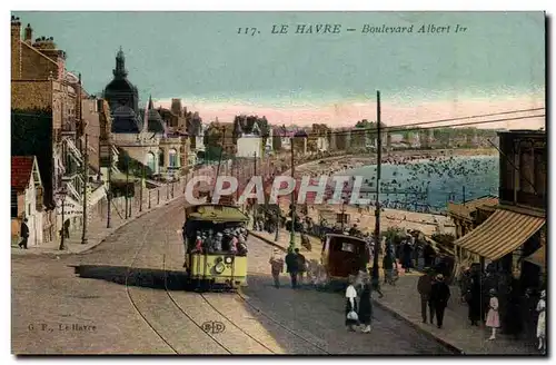 Cartes postales Le Havre Boulevard Albert 1er