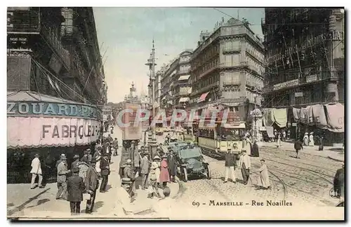 Cartes postales Marseille Rue Noailles