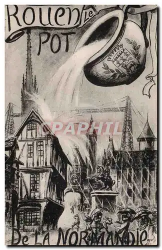 Rouen - Le Pot - Souvenir - Cartes postales