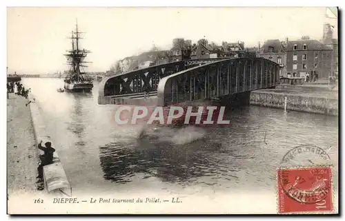 Dieppe - Le Pont Tournant du Pollet - Cartes postales