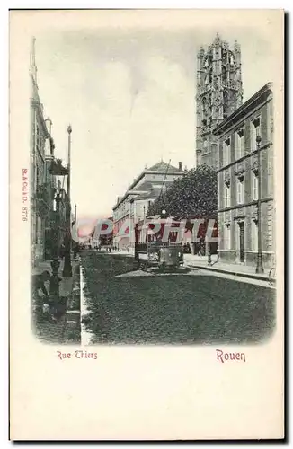 Rouen - Rue Thiers - Cartes postales