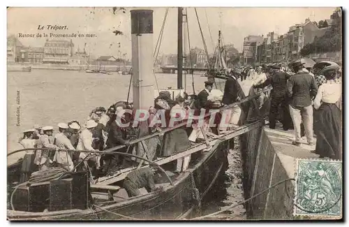 Le Treport - Retour de la Promenade en Mer - Cartes postales