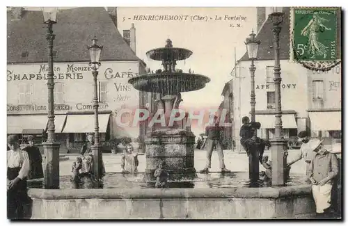 Henrichemont - La Fontaine - Cartes postales