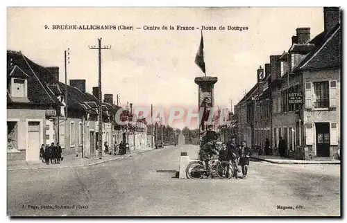Bruere - Allichamps - Centre de la France - Route de Bourges - Ansichtskarte AK