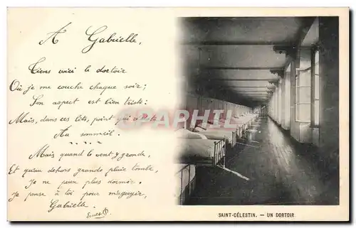 Saint Celestin - Un Dortoir - Cartes postales