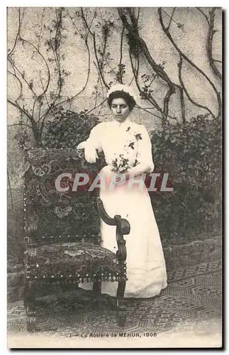 Mehun - La Rosiere - 1906 - Femme - Cartes postales