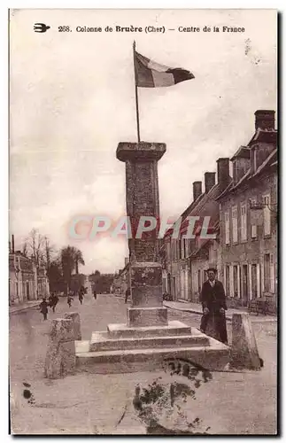 Colonne de Bruere - Centre de la France - Cartes postales