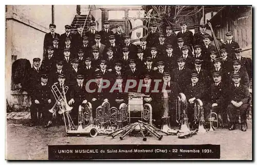 Saint Amand - Union Musicale - 22 Novembre 1931 - Cartes postales