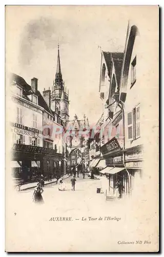 Auxerre - La Tour de l'Horloge - Cartes postales