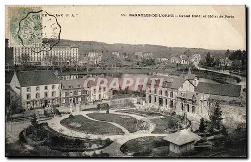 Bagnoles de l&#39Orne - Grand Hotel et Hotel de Paris - Cartes postales