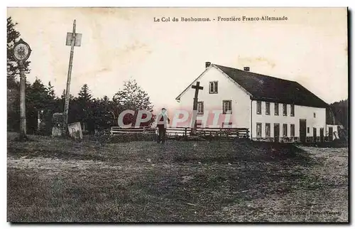 Le Col du Bonhomme - Frontiere Allemands - Cartes postales