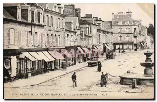 Saint Hilaire du Harcouet - La Place Nationale - Cartes postales
