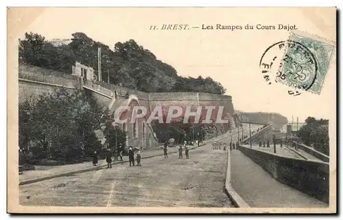 Brest - Les Rampes du Cours Dajot - Cartes postales