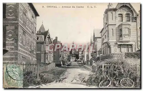 Onival - Avenue du Casino - Cartes postales