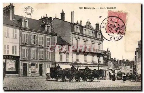 Bourges - Place Planchat - Cartes postales