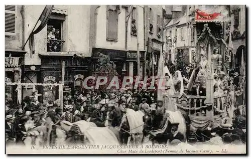 Bourges - Fetes de l&#39Argentier Jacques Coeur - Cartes postales
