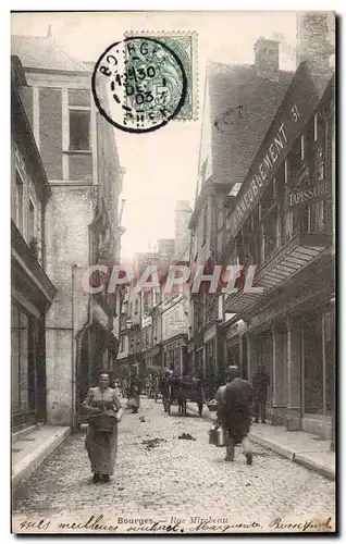 Bourges - Rue Mirabeau - Cartes postales