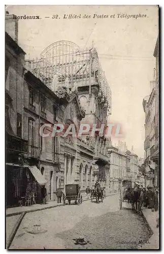 Bordeaux - L'Hotel des Postes et Telegraphes - Cartes postales