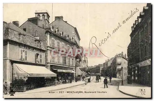 Montlucon - Boulevard Courtaix - Cartes postales