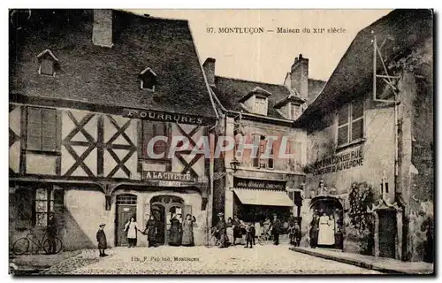Montlucon - Maison du XII siecle - Cartes postales