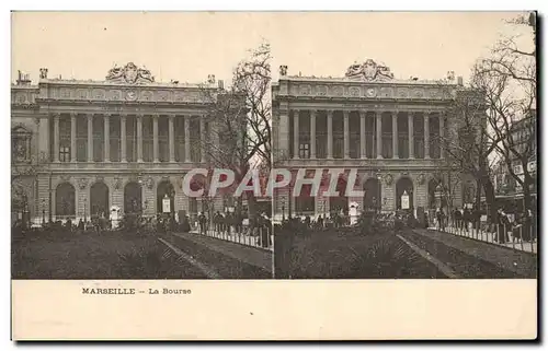 Cartes postales Marseille La Bourse