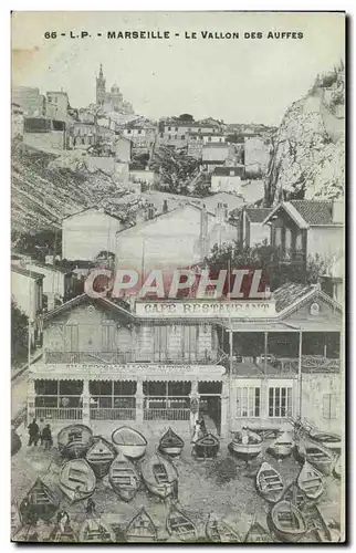 Cartes postales Marseille Le vallon des Auffes