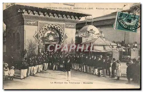 Ansichtskarte AK Marseille Exposition coloniale Marseille 1906 Pavillon de l&#39Amer Picon