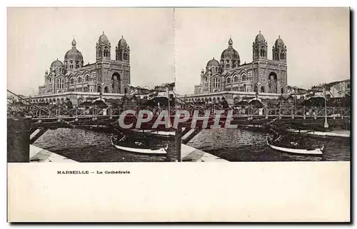 Cartes postales Marseille La cathedrale