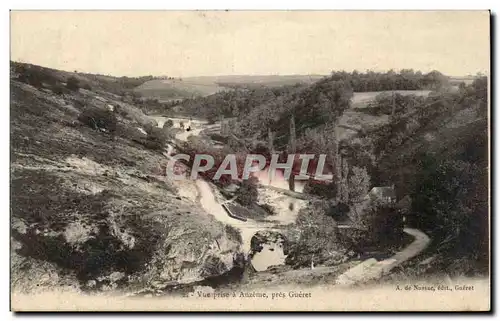 Cartes postales Vue prise a Anzeme pres Gueret