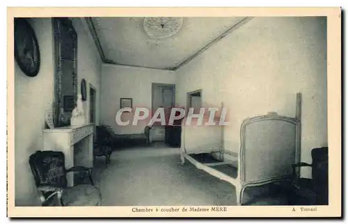 Cartes postales Corse Corsica Ajaccio Maison de Napoleon Chambre a coucher de Madame Mere