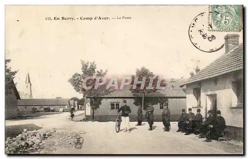Cartes postales Camp d'Avor La poste