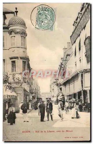 Ansichtskarte AK Dijon Rue de la liberte coin du miroir