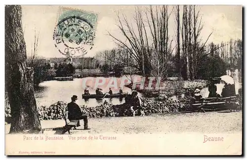 Cartes postales Beaune Parc de la Bouzaise Vue prise de la terrasse