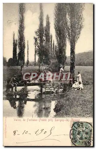 Cartes postales Vallon de la fontaine froide pres Savigny sur Beaune
