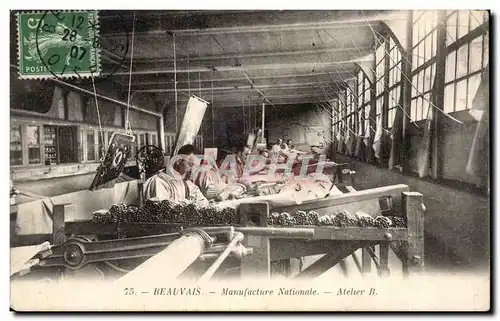Cartes postales Beauvais Manufacture nationale TOP