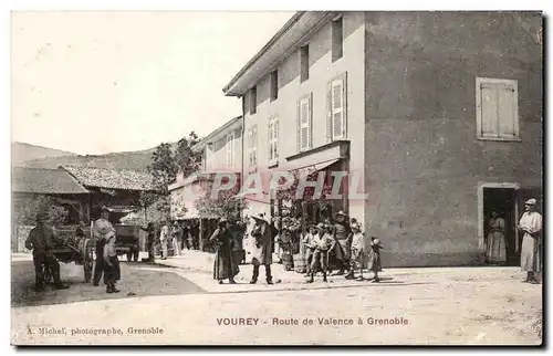 Cartes postales Vourey Route de Valence a Grenoble