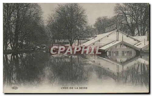 Ansichtskarte AK Paris Crue de la Seine Inondation de janvier 1910